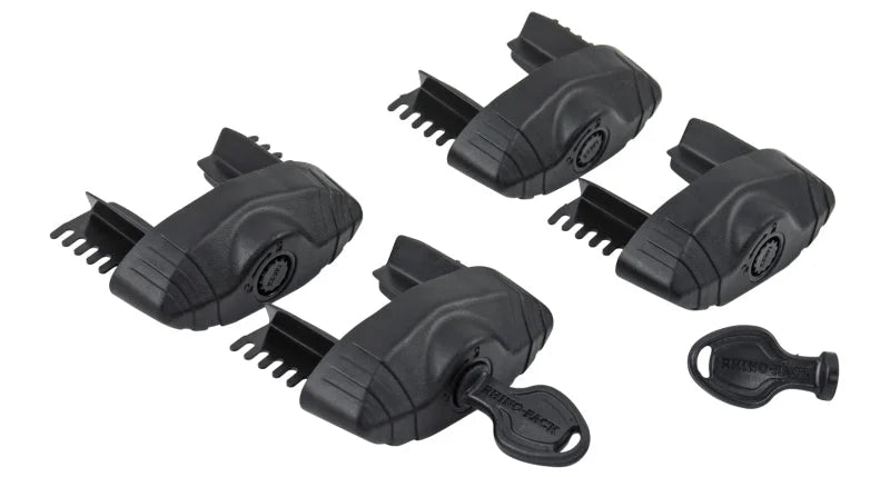 Rhino-Rack Vortex Secure Core Locking End Caps - Set of 4 - Installation View