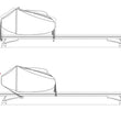Load image into Gallery viewer, Rhino-Rack Vortex Underside Tie Down Point - 2 pcs - Side View
