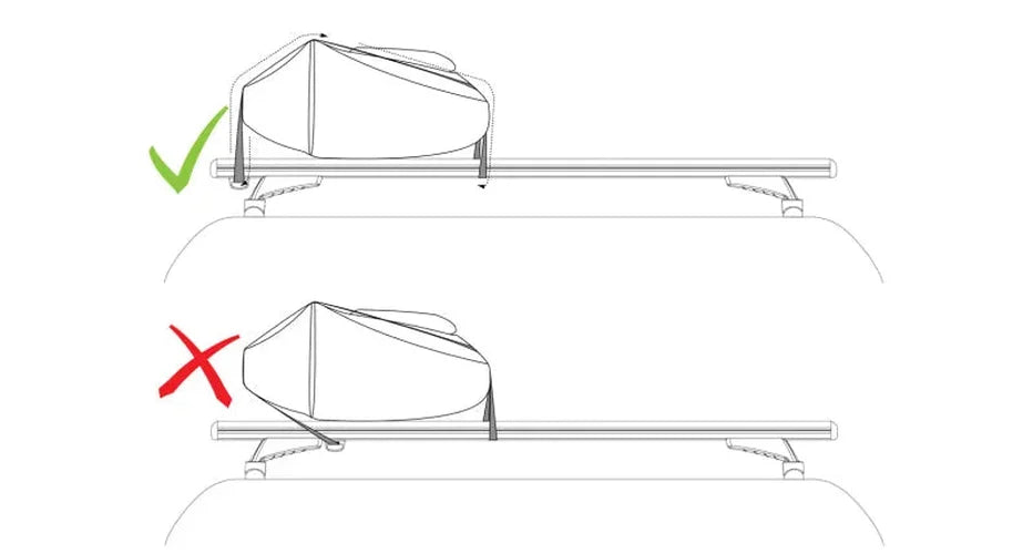 Rhino-Rack Vortex Underside Tie Down Point - 2 pcs - Side View