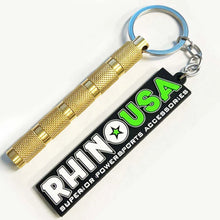 Load image into Gallery viewer, Rhino USA 0-60 Psi Tire Deflator Keychain - Side View