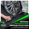 Load image into Gallery viewer, Rhino USA 100 Psi Analog Tire Inflator Gauge - Back View