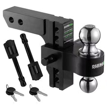 Load image into Gallery viewer, Rhino USA 10In Heavy Duty Drop Hitch - 2In (Black)