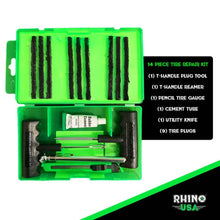 Load image into Gallery viewer, Rhino USA 14-Piece Compact Tire Repair Plug Kit - Side View