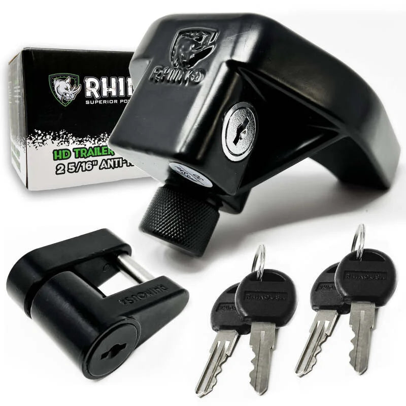 Rhino USA 2 5/16In Trailer Coupler Hd Lock Kit-2-Pieces - Main Product View