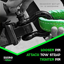 Load image into Gallery viewer, Rhino USA 20Ft Tow Strap/Hitch Combo - Additional View 6