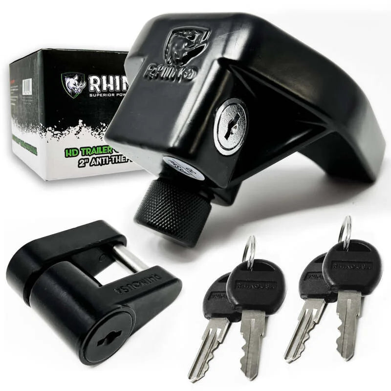 Rhino USA 2In Trailer Coupler Hd Lock Kit-2-Piece - Main Product View
