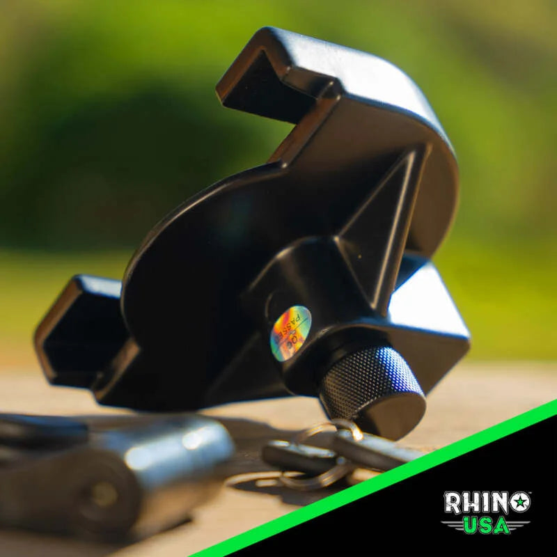 Rhino USA 2In Trailer Coupler Hd Lock Kit-2-Piece - Installation View