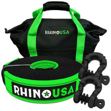 Load image into Gallery viewer, Rhino USA 30Ft Tow Strap/Shackles Combo - Main Product View