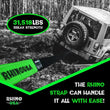 Load image into Gallery viewer, Rhino USA 30Ft Tow Strap/Shackles Combo - Side View
