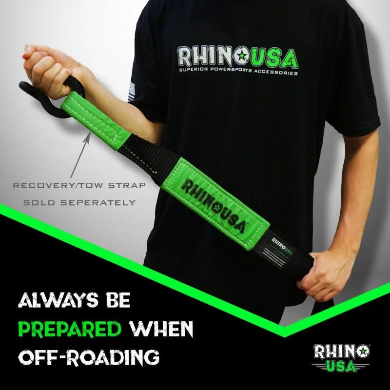 Rhino USA 30Ft Tow Strap/Shackles Combo - Additional View 5