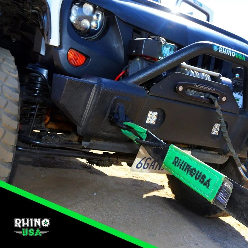 Rhino USA 30Ft Tow Strap/Shackles Combo - Additional View 7