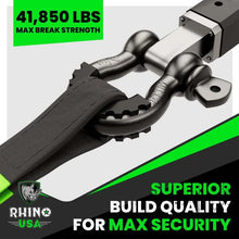 Load image into Gallery viewer, Rhino USA 3/4In D-Ring Shackle Set (2-Pack)(Red) - Additional View 6
