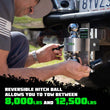 Load image into Gallery viewer, Rhino USA 6In Heavy Duty Drop Hitch - 2In (Black) - Additional View 7