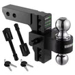 Load image into Gallery viewer, Rhino USA 6in Heavy Duty Drop Hitch - 2in Receiver (Red)