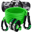 Load image into Gallery viewer, Rhino USA 7/8In X 30Ft Kinetic Rope Recovery Kit W/Soft Shackles (Green) - Main Product View
