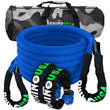 Load image into Gallery viewer, Rhino USA 7/8In X 30Ft Kinetic Rope Recovery Kit W/Soft Shackles (Blue) - Main Product View