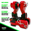 Load image into Gallery viewer, Rhino USA 8T Super Shackle 2-Pack (Red) - Side View