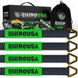 Load image into Gallery viewer, Rhino USA Axle Tie Down Straps (4-Pack) 2In X 38In - Black - Main Product View