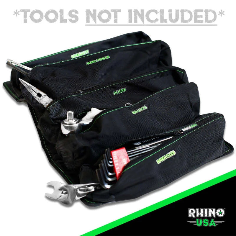 Rhino USA Heavy Duty Off-Road Tool Bag/Roll Camo - Side View