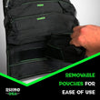 Load image into Gallery viewer, Rhino USA Heavy Duty Off-Road Tool Bag/Roll Camo - Back View