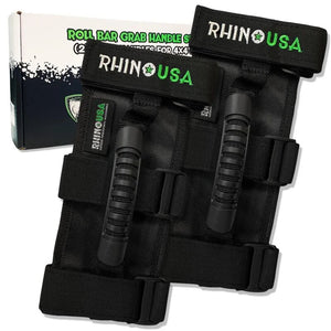 Rhino USA Heavy-Duty Roll Bar Grab Handles - Main Product View