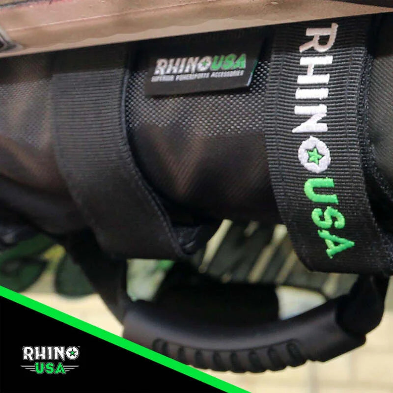 Rhino USA Heavy-Duty Roll Bar Grab Handles - Installation View