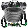 Load image into Gallery viewer, Rhino USA Kinetic Energy Recovery Rope (1In X 30Ft) Gray - Main Product View