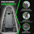 Load image into Gallery viewer, Rhino USA Popup Privacy Tent - Camo - Installation View