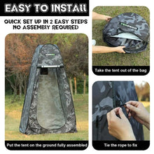 Load image into Gallery viewer, Rhino USA Popup Privacy Tent - Camo - Additional View 7