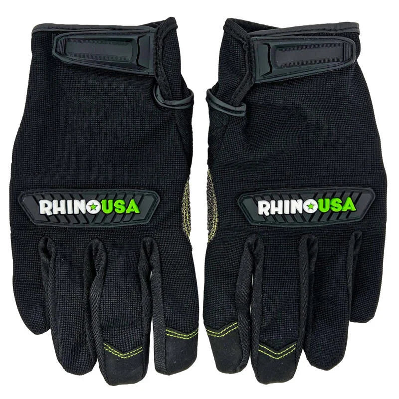 Rhino USA Recovery Gloves (Black) - Main Product View