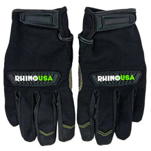 Load image into Gallery viewer, Rhino USA Recovery Gloves (Black) - Main Product View