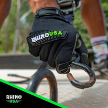 Load image into Gallery viewer, Rhino USA Recovery Gloves (Black) - Side View