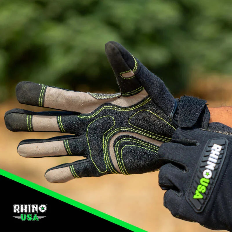 Rhino USA Recovery Gloves (Black) - Additional View 5