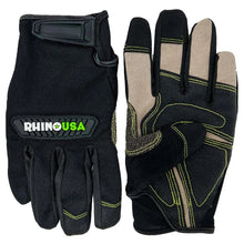 Load image into Gallery viewer, Rhino USA Recovery Gloves (Black) - Additional View 6