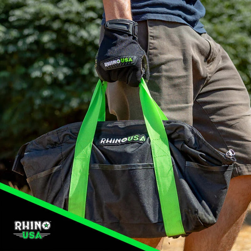 Rhino USA Recovery Gloves (Black) - Additional View 7