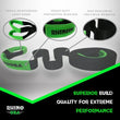 Load image into Gallery viewer, Rhino USA Recovery Tow Strap 2Inx20Ft (Black) - Side View