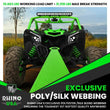 Load image into Gallery viewer, Rhino USA Recovery Tow Strap 3Inx20Ft (Green) - Side View