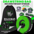 Load image into Gallery viewer, Rhino USA Recovery Tow Strap 4Inx30Ft (Black) - Additional View 5