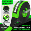 Load image into Gallery viewer, Rhino USA Recovery Tow Strap 4Inx30Ft (Black) - Additional View 6