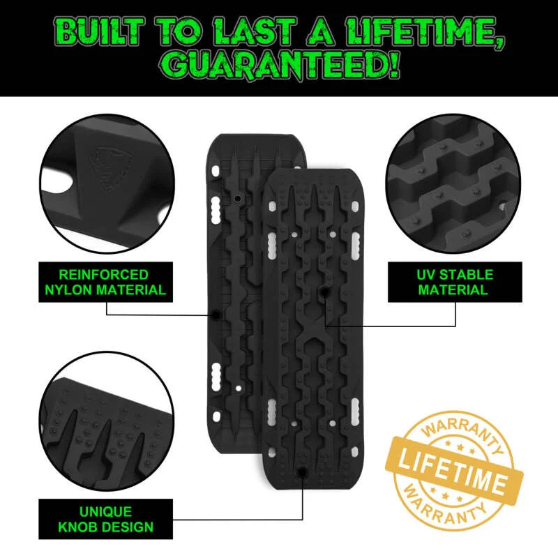 Rhino USA Recovery Traction Boards - Black (Pair) - Additional View 6