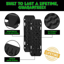 Load image into Gallery viewer, Rhino USA Recovery Traction Boards - Black (Pair) - Additional View 6