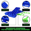 Load image into Gallery viewer, Rhino USA Recovery Traction Boards - Blue (Pair) - Installation View