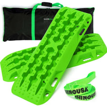 Load image into Gallery viewer, Rhino USA Recovery Traction Boards - Green (Pair) - Main Product View