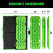 Load image into Gallery viewer, Rhino USA Recovery Traction Boards - Green (Pair) - Side View