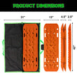 Load image into Gallery viewer, Rhino USA Recovery Traction Boards - Orange (Pair) - Installation View