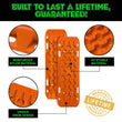 Load image into Gallery viewer, Rhino USA Recovery Traction Boards - Orange (Pair) - Additional View 5