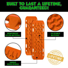 Load image into Gallery viewer, Rhino USA Recovery Traction Boards - Orange (Pair) - Additional View 5