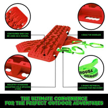 Load image into Gallery viewer, Rhino USA Recovery Traction Boards - Red (Pair) - Additional View 5