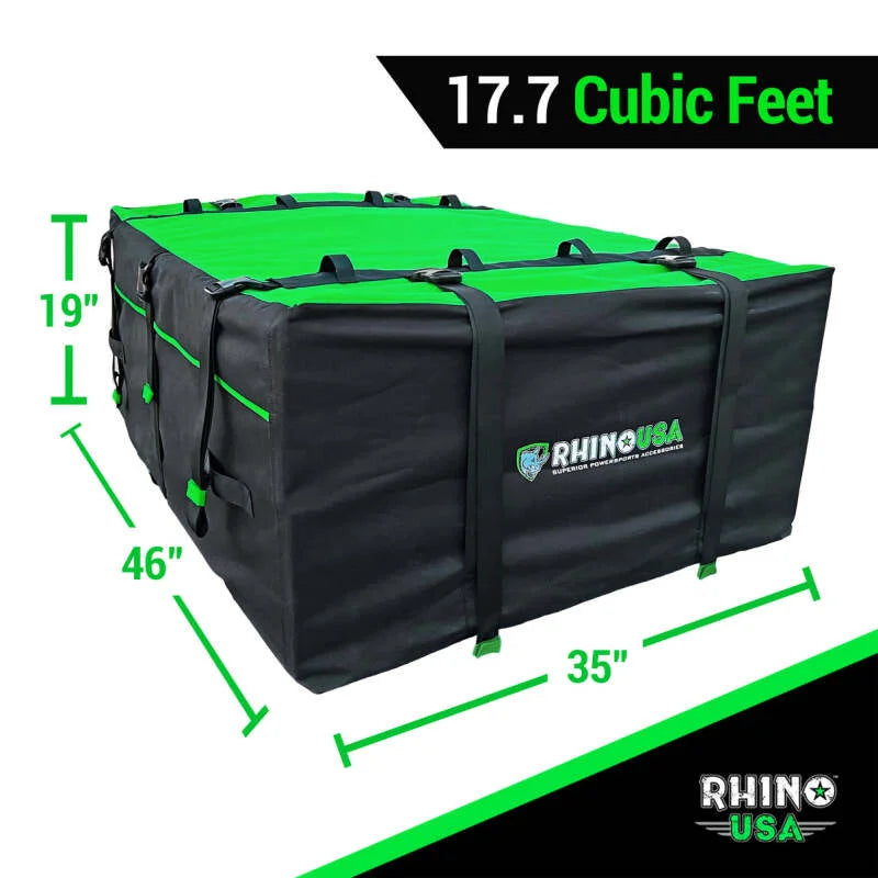 Rhino USA Roof Top Storage Bag - Large - Side View