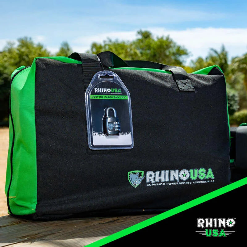 Rhino USA Roof Top Storage Bag - Large - Back View